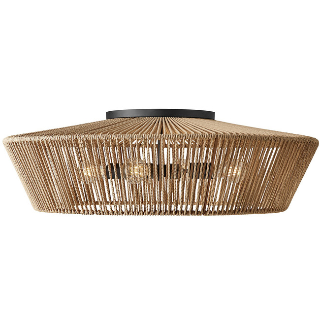 Eco Nido Semi Flush Ceiling Light by Justice Design