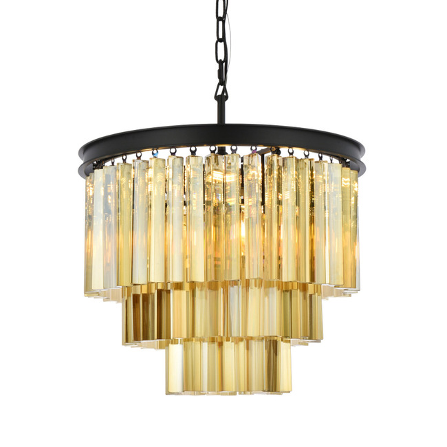 Sydney Tiered Chandelier by Elegant Lighting