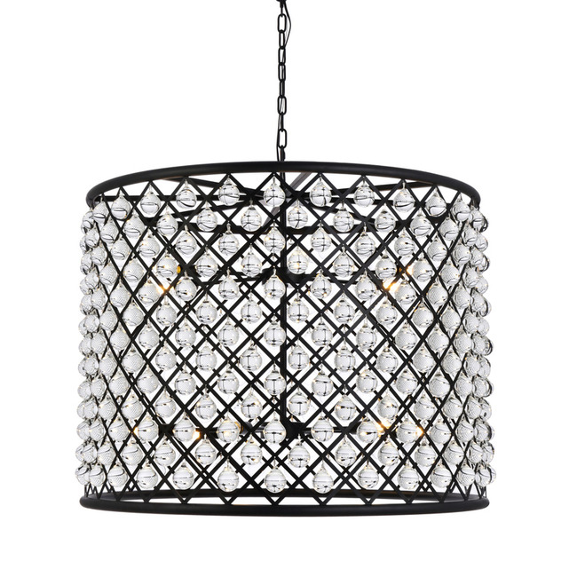 Madison Teardrop Chandelier by Elegant Lighting