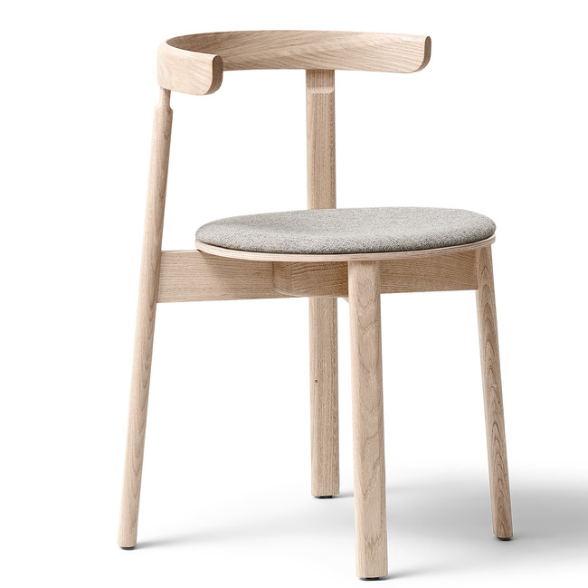 Lunar Chair with Cushion by Form & Refine