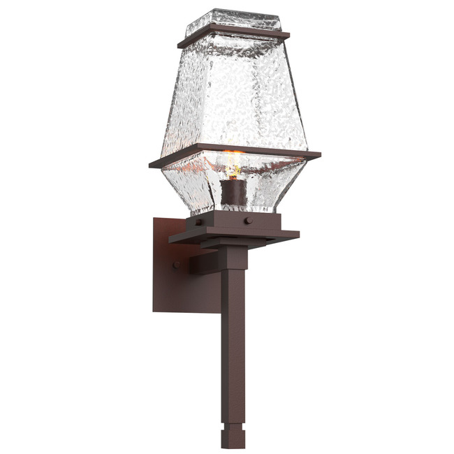 Landmark Outdoor Torch Wall Sconce by Hammerton Studio