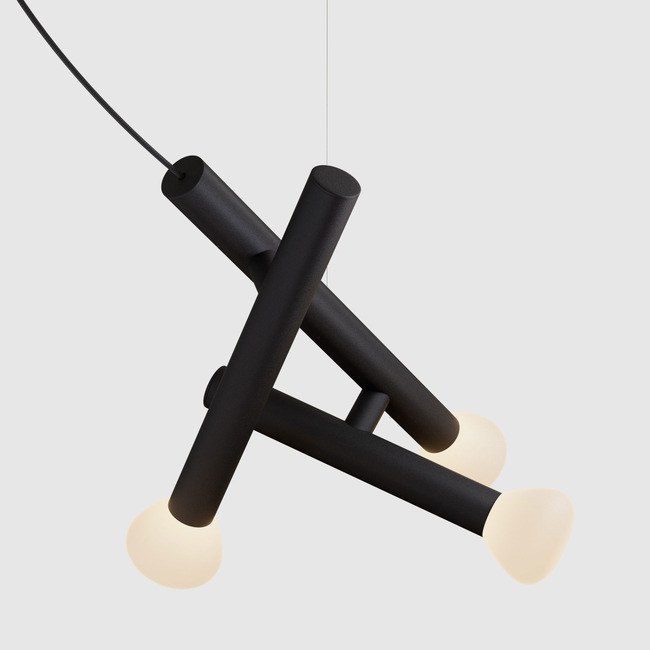 Parc Triple Pendant by Lambert & Fils Studio