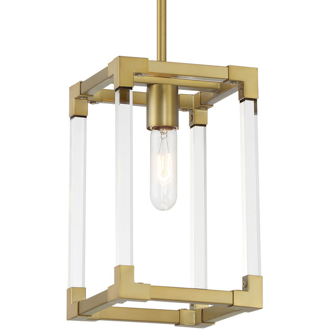 Oro District Mini Pendant by Minka Lavery