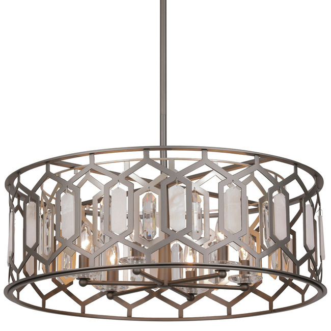 Hexly Pendant by Minka Lavery