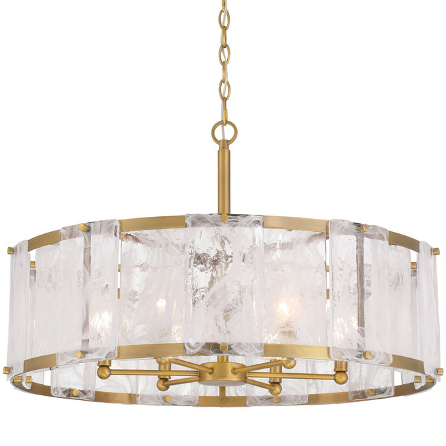 Veil Drum Pendant by Minka Lavery