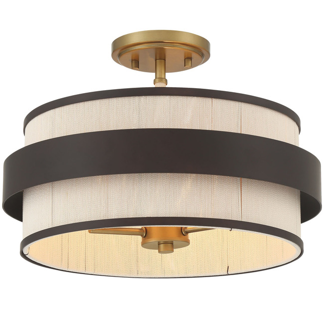 Harbor Wrap Semi Flush Ceiling Light by Minka Lavery