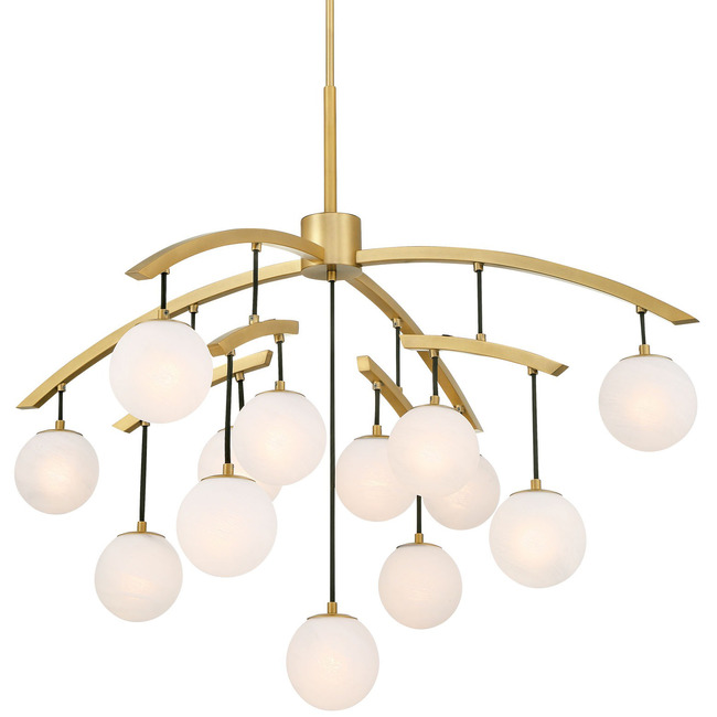 Curven Chandelier by Minka Lavery