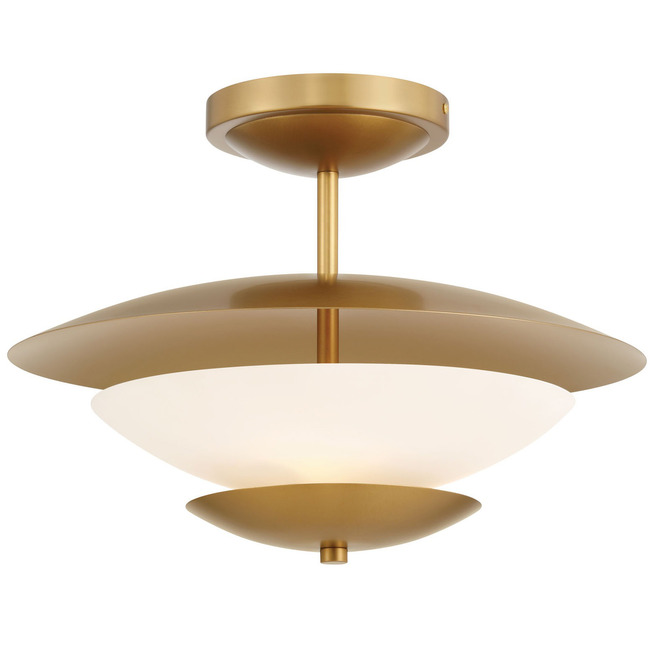Solara Semi Flush Ceiling Light by Minka Lavery