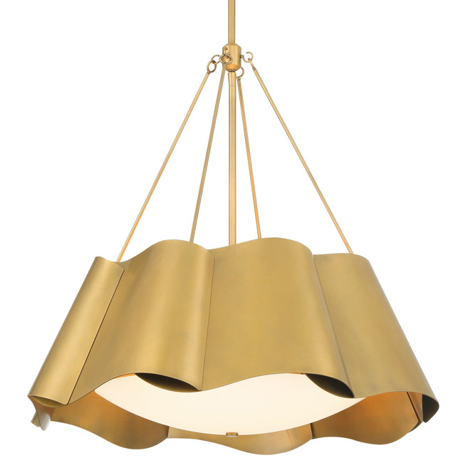 Waveform Pendant by Minka Lavery