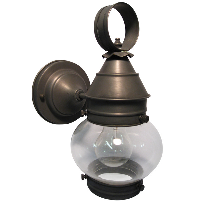 Cageless Onion Outdoor Wall Light by Northeast Lantern