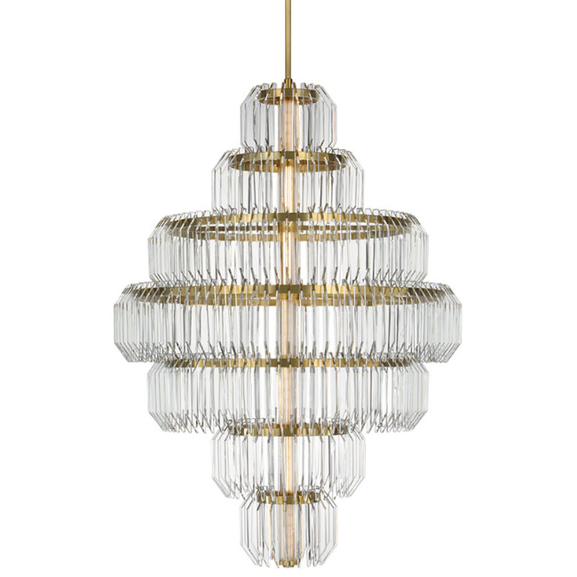 Killarney Layered Tier Chandelier by Visual Comfort Signature