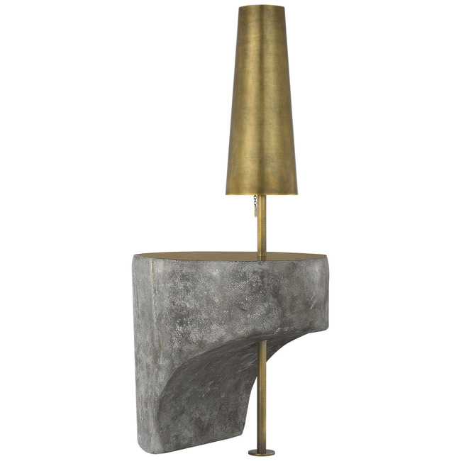 Runia Floor Lamp with Table by Visual Comfort Signature