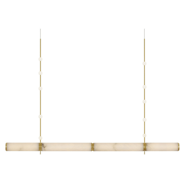 Marcell Linear Chandelier by Visual Comfort Signature