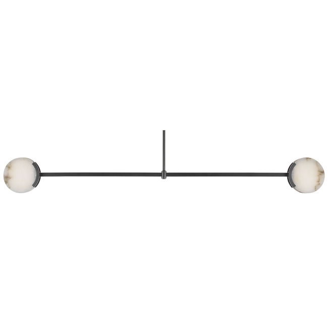 Melange Disc Linear Pendant by Visual Comfort Signature