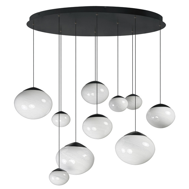 Nimbus 10-Light Oval Pendant by Et2
