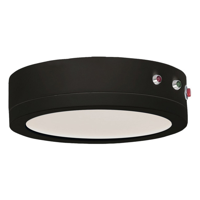 Wafer Ceiling Light with Emergency Backup by Maxim Lighting