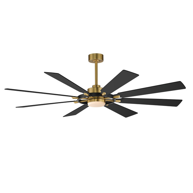 Helm Ceiling Fan with Light by Maxim Lighting
