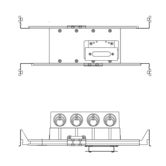 Canopy/Junction Box and WiZ Bridgebox for Static White by PureEdge Lighting