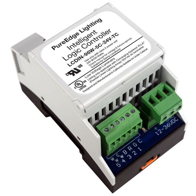 Intelligent Logic Controller Din Rail by PureEdge Lighting