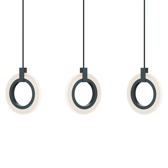 Halo Color-Select Linear Multi-Light Pendant by AFX