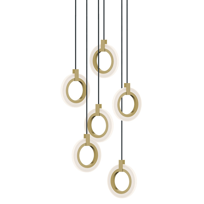 Halo Color-Select Multi-Light Pendant by AFX