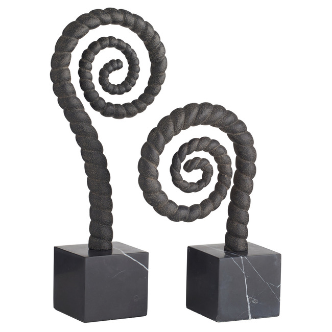 Gully Sculptures Set of 2 by Arteriors Home