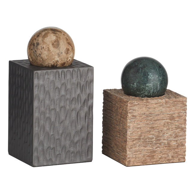 Greenville Sculptures Set of 2 by Arteriors Home