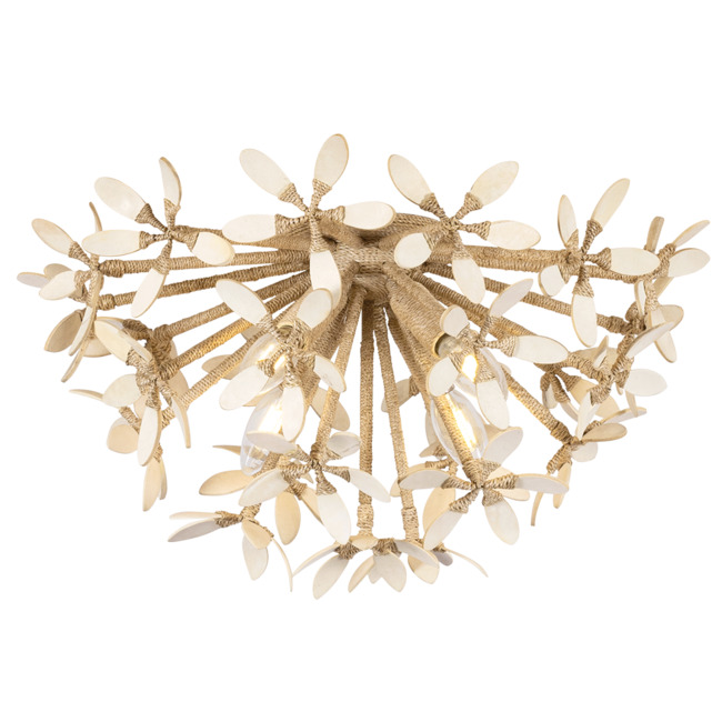 Corfu Semi Flush Ceiling Light by Corbett Lighting