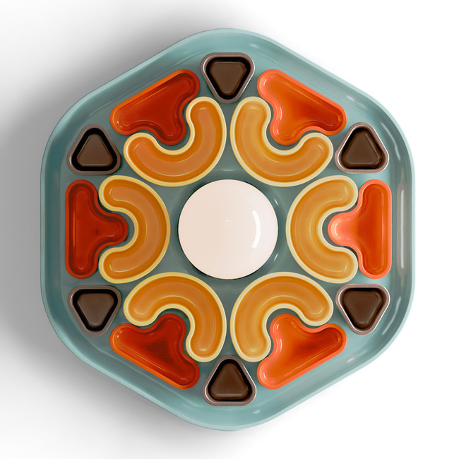 Deco Phytia Wall Sconce by Ferroluce