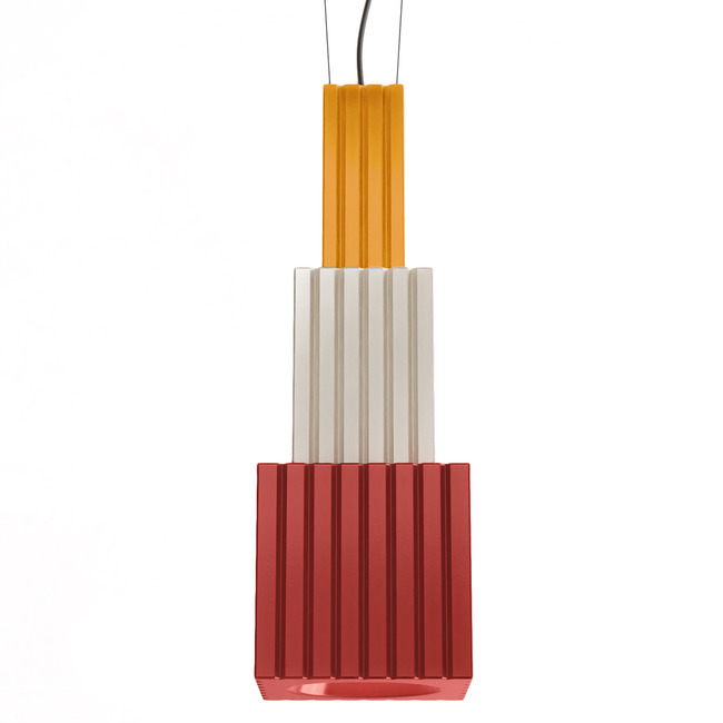 Deco Metra Pendant by Ferroluce