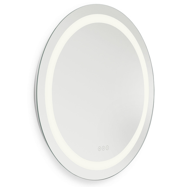 Mera Round Illuminated LED Mirror by Generation Lighting