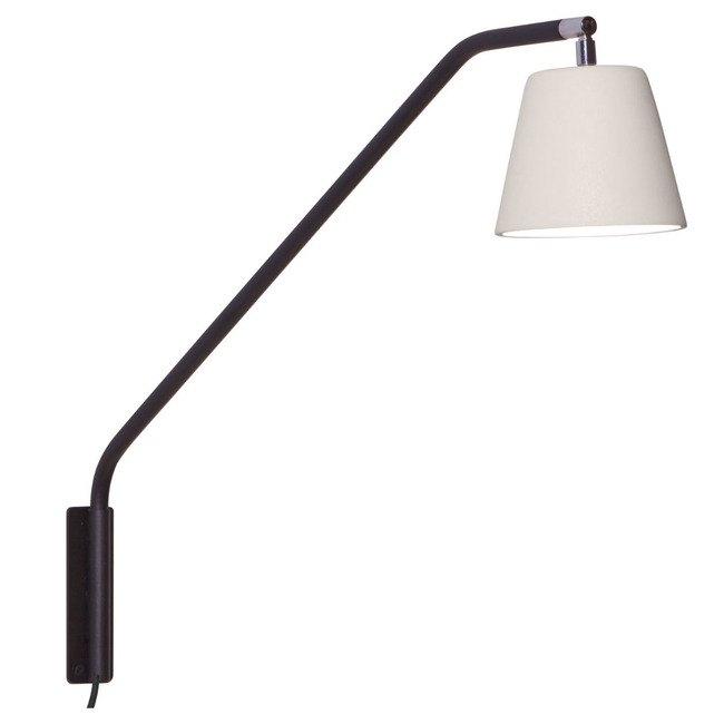 Moana Plug-In Swing Arm Wall Lamp by Geo Contemporary