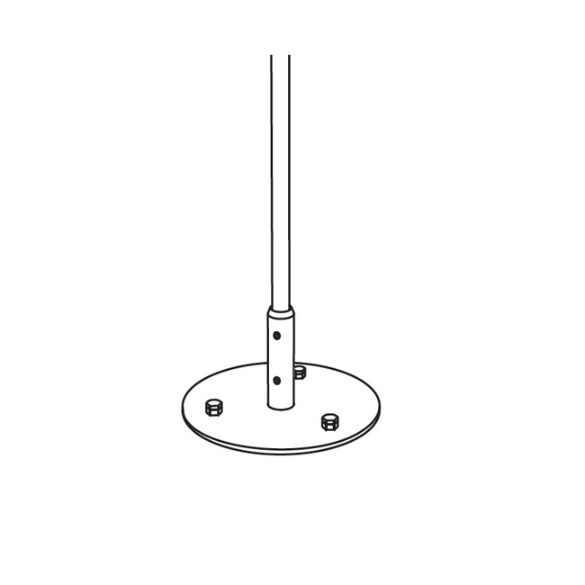 Pantarhei Donut Bollard Base by Il Fanale