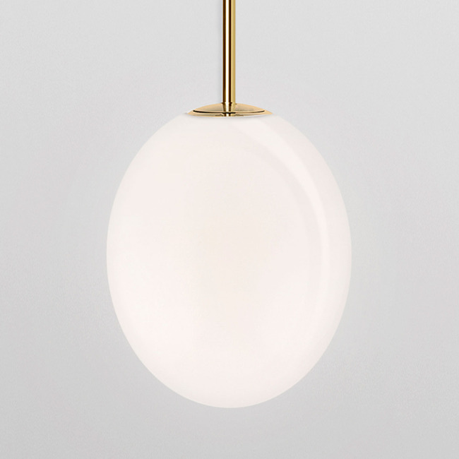 The Philosophical Egg Pendant by Michael Anastassiades