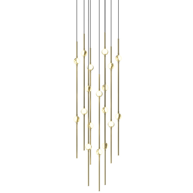 Constellation Aries Round Multi-Light Chandelier by SONNEMAN - A Way of Light
