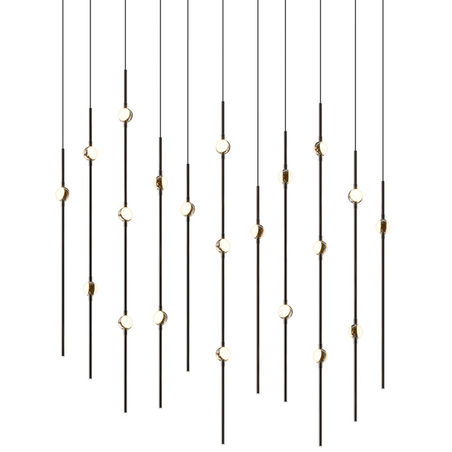 Constellation Aries Linear Multi-Light Chandelier by SONNEMAN - A Way of Light