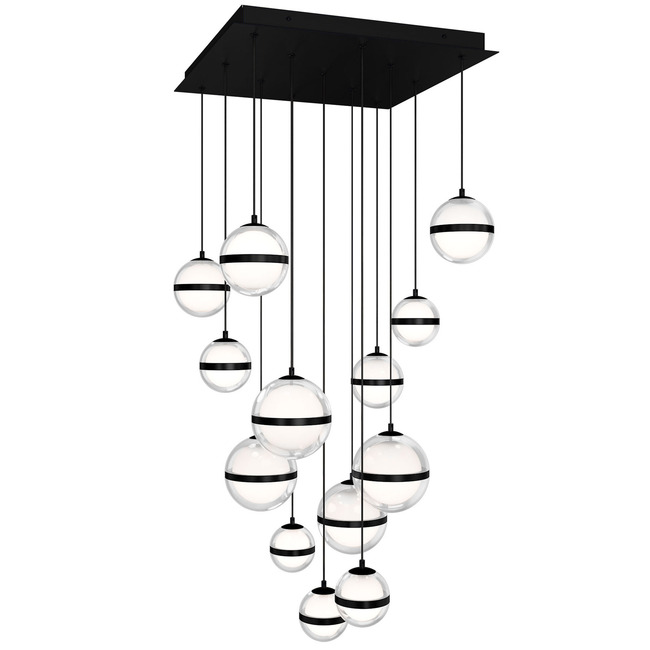 Cyllindra Square Color-Select Multi-Light Pendant by WAC Lighting