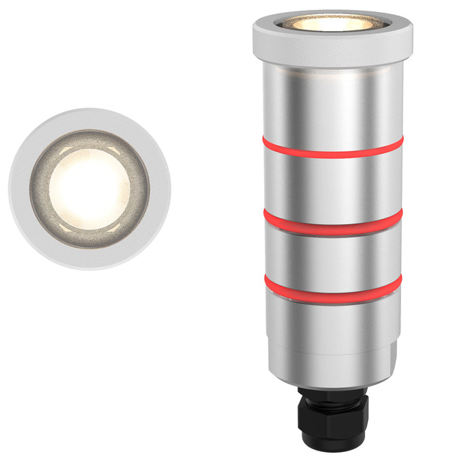 Round 1 Inch Recessed Inground Indicator Light 24V by WAC Lighting
