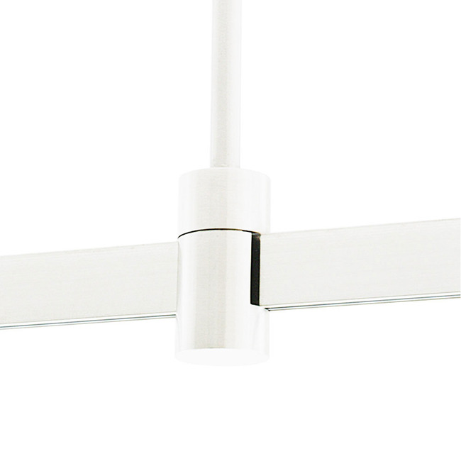 T-Trak Rigid Standoff without Connector - Satin Nickel by Raise Lighting