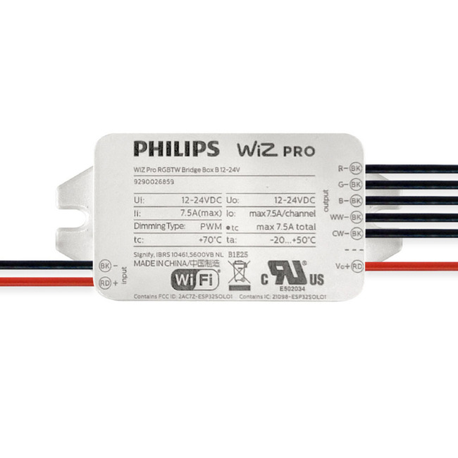 Pure Smart WiZ Pro UR96W Bridgebox RGBTW Light Channel by PureEdge Lighting