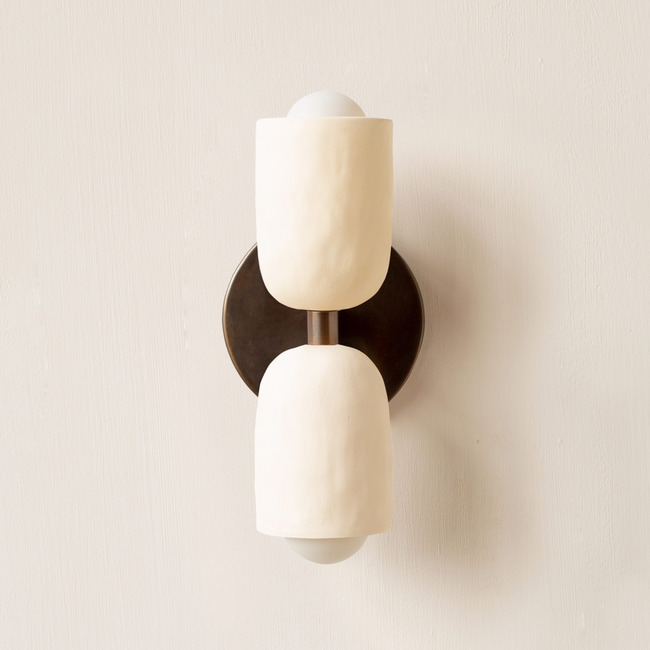 Ceramic Up Down Slim Wall Sconce - Overstock by In Common With