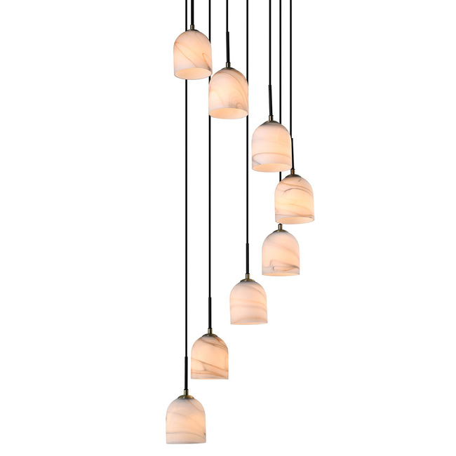 Crema Multi-Light Chandelier by Artcraft