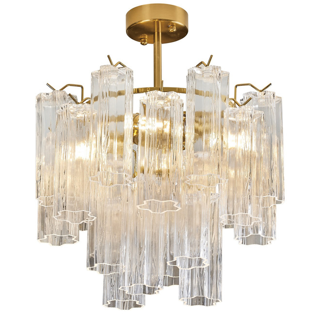 Sophia Semi Flush Ceiling Light by Artcraft