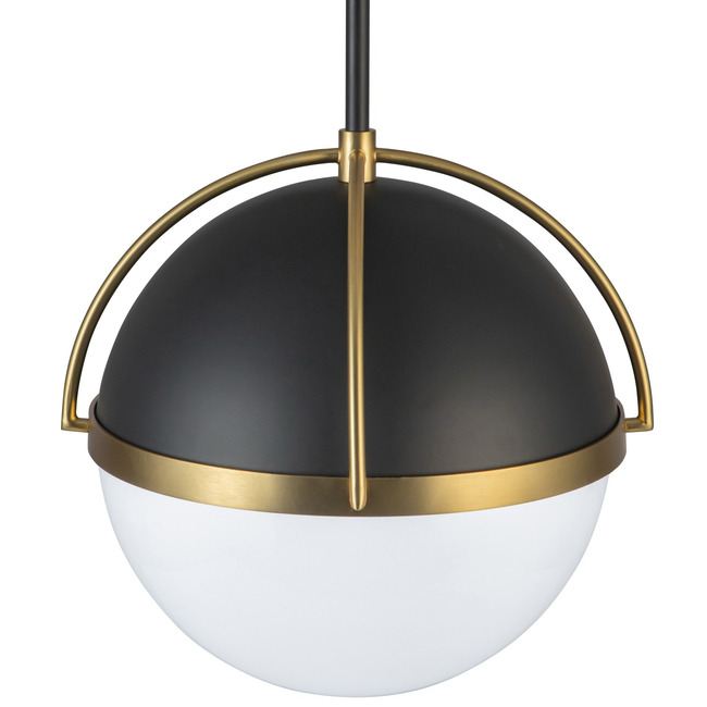 Dahlia Globe Pendant by Artcraft