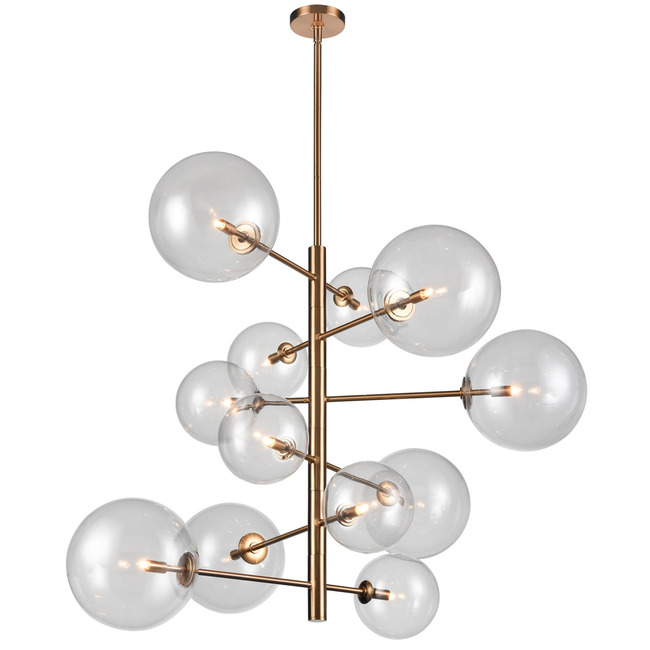 Delilah Vertical Chandelier by Avenue Lighting