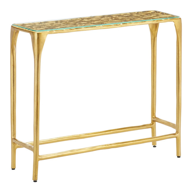 Honeycomb Console Table by Currey and Company
