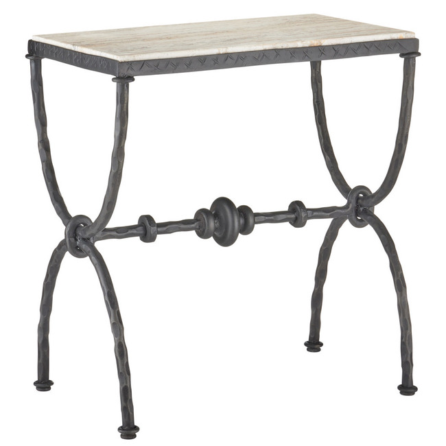 Agora Side Table by Currey and Company Agora Side Table by Currey and Company