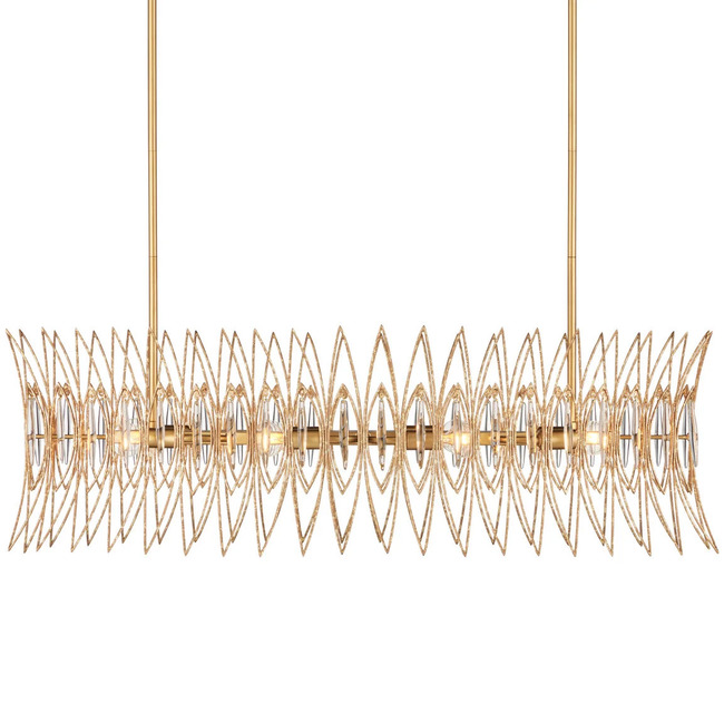 Marquise Oval Chandelier by Currey and Company Marquise Oval Chandelier by Currey and Company
