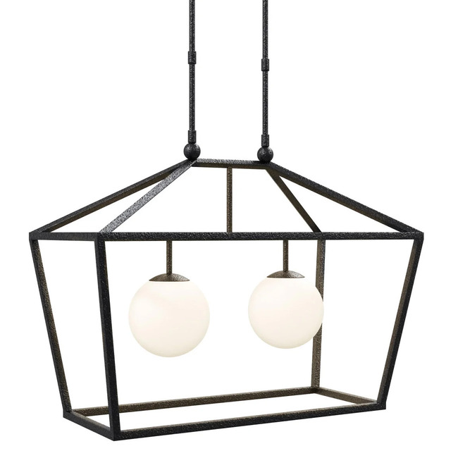 Denison Outdoor Rectangular Lantern by Currey and Company