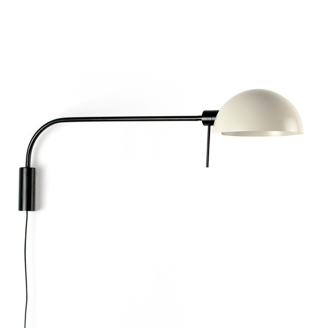 Dominica Plug In Swing Arm Wall Sconce by FARO Barcelona